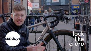 How to lock your bicycle correctly with Sundays and Grant Ritchie