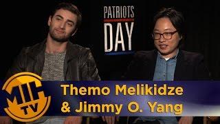 Themo Melikidze & Jimmy O. Yang Interview Patriots Day