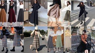 Luxurious fashion chic clothing style images for women Beautiful women's skirts Stylish collection