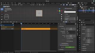 Blender NLA editor - Cyclic Strip Time