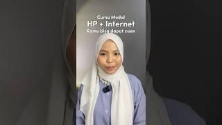 Freelance, cuma modal HP dan Internet! Cuan 