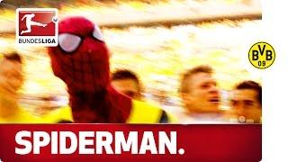 Aubameyang's Spiderman Mask Celebration