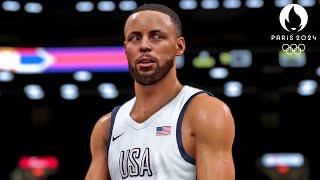 USA vs Serbia FULL GAME Highlights | Aug 8, 2024 | Olympic Men's Basketball Semi-Finals NBA 2K24