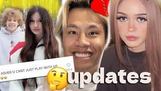 How is Thomas trying to reunite Nevada and Asher?  (unexpected transformations & fresh updates...)