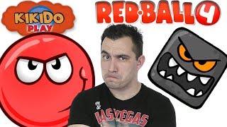  НОВЫЕ ПРИКЛЮЧЕНИЯ КРАСНОГО ШАРИКА RED BALL 4 Красный Шарик против Черного Квадрата ПРОХОЖДЕНИЕ