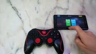 How to connect T3 Wireless Bluetooth Gamepad to android phone - no root