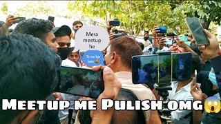 junnu ki Tech Fan Meetup me police  a Gai/Junnu Bhi Ne Sambhal liya 