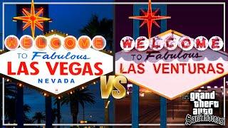 Las Vegas VS Las Venturas GTA San Andreas