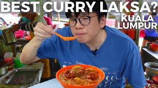  HIDDEN CURRY LAKSA, the BEST CURRY MEE we've tried!  | Malaysia Hawker (EN/中CC)