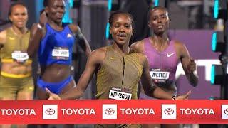 Faith Kipyegon Wins Again At The 1500m Athlos Event In New York