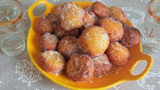 BUÑUELOS CONTENTOS, Buñuelos de Cuaresma ¡Fáciles y Rápidos! Los más TIERNOS y ESPONJOSOS