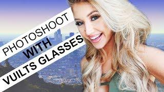 Photoshoot Behind the Scenes in Los Angeles with Vuilts Glasses & Want My Look