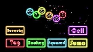 Neon Party Games Characters & Particles