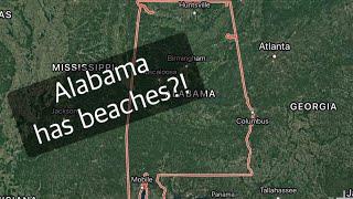 (Alabama has beaches?!) Interesting Geography Facts, Amazing Facts