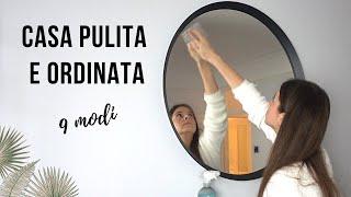 9 modi per tenere la casa pulita e in ordine | MINIMALISMO ITALIA | CIAO VALENTINA | everdrop