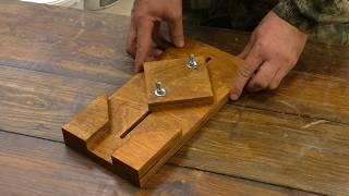 I showed this idea to an experienced craftsman! He was delighted!