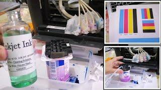 Epson L3110 Printer Head Cleaning | Declogging | No Blue/Cyan Color (Tagalog Tutorial)