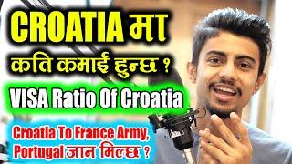 CROATIA SALARY 2023 ! Visa Ratio Of Croatia | How Is Croatia For Nepali In Working Visa ?