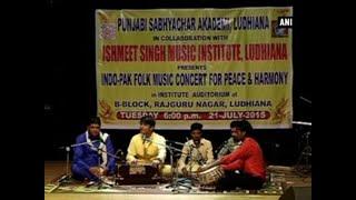 Pakistani musicians perform in Punjab to promote peace