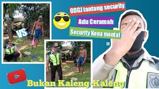 Orang gila Pintar Agama Nantangin security ceramah!! | ODGJ Aelani Serang Banten