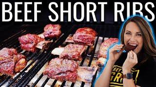 BIG FLAVOR in these SMOKED BEEF SHORT RIBS! | How To