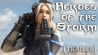 Blizzard's MOBA "Heroes of the Storm" - Raynor, Diablo, Kerrigan, Tyrael Cinematic Trailer