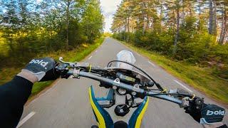 HUSQVARNA 125 FULL THROTTLE! "RAW" 2-STROKE