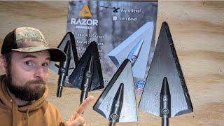 These are the BEST BROADHEADS I've Used! Razor Broadheads