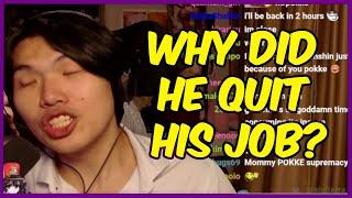 HE EXPLAINS WHY HE QUIT HIS JOB | MrPokke reacts #2