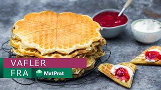 Vafler - kjapt og greit! | MatPrat