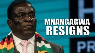 BREAKING NEWS: Mnangagwa Resigns