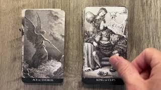 Gustave Dore Tarot - 4k Flip Through