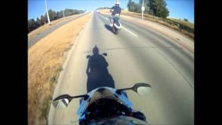 Justin Dawson doin wheelies