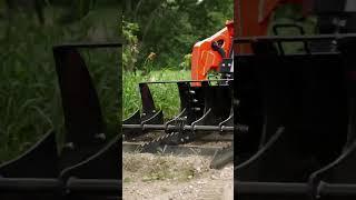 Mini Land Leveler Attachment #shorts  #skidpro #skidproattachments