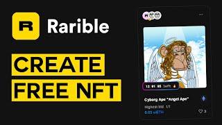 How To Create A FREE NFT On Rarible In 2024 (Easy NFT Tutorial)