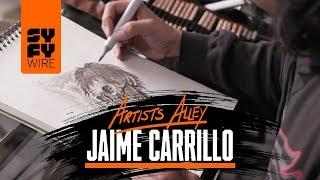 Jaime Carrillo Sketches A Zombie (Artists Alley) | SYFY WIRE