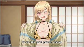 Anime Moment~ Marin Kitagawa Pakai Baju Renang di Rumah Gojo|| Kawaii