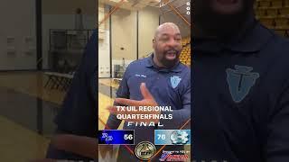 Chapin Coach Rodney Lewis and KJ Lewis on the Huskies Beating Palo Duro in the playoffs