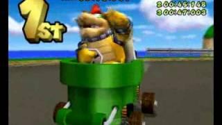 Mario Kart: Double Dash!! - Bowser (Me) & Bowser Jr (James) - ACTMM - 1/4