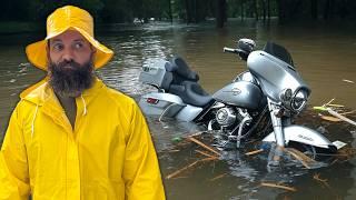 I Bought a Flood Damage Harley Davidson and Rebuilt it in 3 Days
