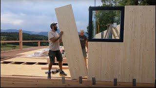 homelib - la maison passive en bois massif - une autoconstruction réalisée dans la Drôme.