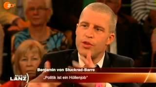 Markus Lanz ADHS Gaeste  Stuckrad-Barre und Christopher Lauer  Teil 1