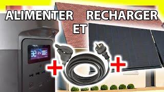 Ecoflow + Sunology: Recharger et Alimenter sa maison en même temps