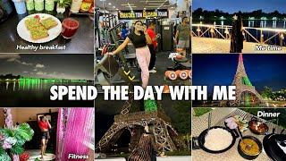 VLOG: SPEND THE DAY WITH ME Realistic + productive , gym & Eco Park outing + More #kolkata