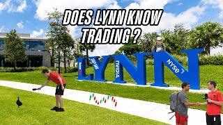 Do College Students At Lynn University REALLY Understand Trading And Stocks?