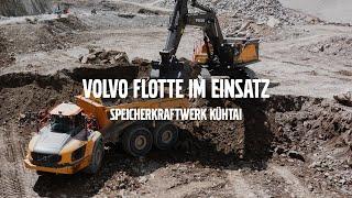 Volvo fleet in action | hydroelectric power plant Kühtai