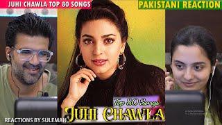 Pakistani Couple Reacts To Juhi Chawla Top 80 Songs | Part 1