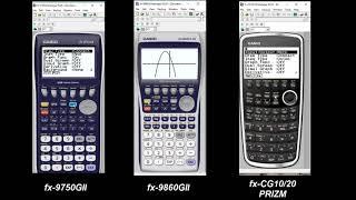 Multiple Representations with Casio Graphing Calculators