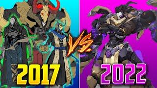 Evolution of Rammatra - Cancelled Abilities & Unreleased Concepts (2017 - 2022) | Overwatch 2