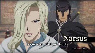 Arslan: The Warriors of Legend - Narsus Character Highlight